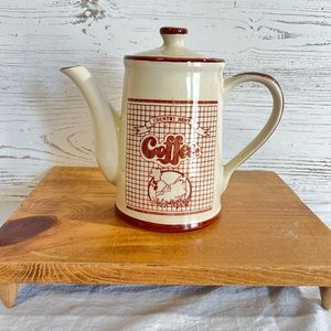 Vintage coffee pot country best Davar